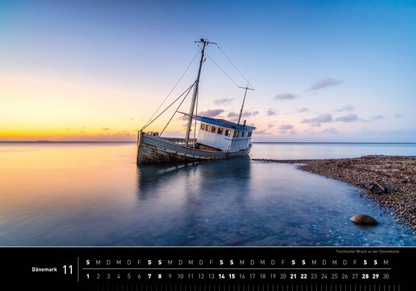 Produktbild: Dänemark Premiumkalender 2026