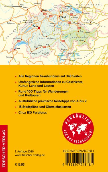 Produktbild: TRESCHER Reisef&uuml;hrer Graub&uuml;nden