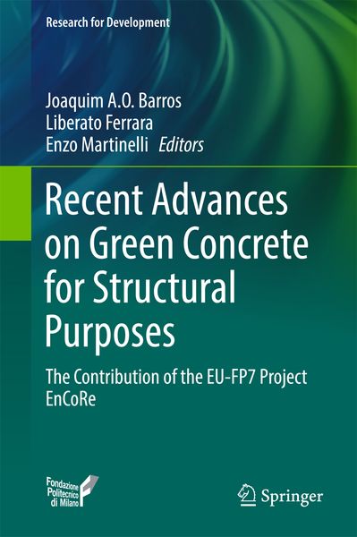 Produktbild: Recent Advances on Green Concrete for Structural Purposes