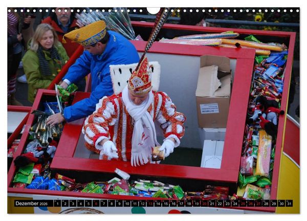 Produktbild: K&ouml;lner Karneval - das ganze Jahr! (Wandkalender 2026 DIN A3 quer), CALVENDO Monatskalender