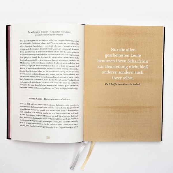 Produktbild: Das 6-Minuten-Tagebuch (rubin)