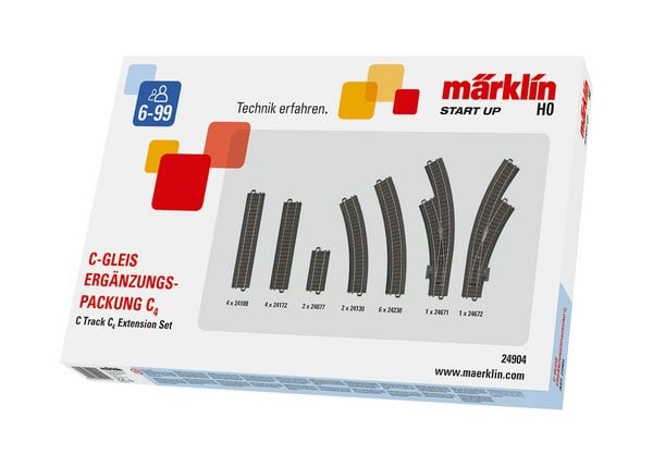 H0-Ergänzungspack.C-Gleis C4