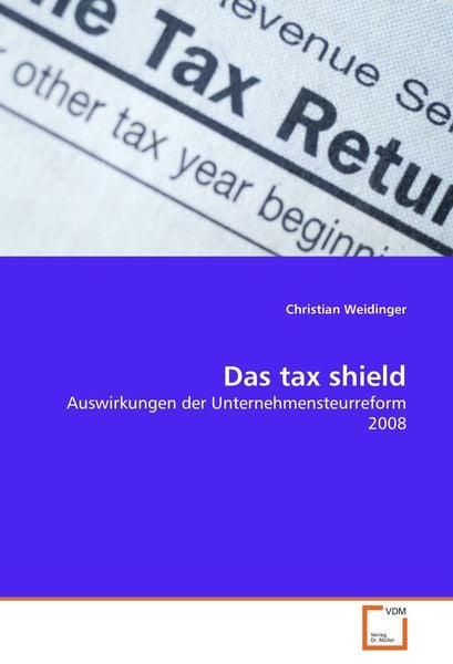 Produktbild: Das tax shield