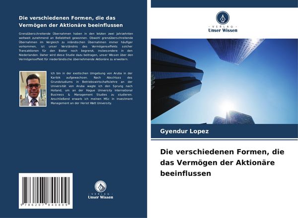 Die verschiedenen Formen, die das Vermögen der Aktionäre beeinflussen, Taschenbuch von Gyendur Lopez, Verlag Unser Wissen, 9786207840809