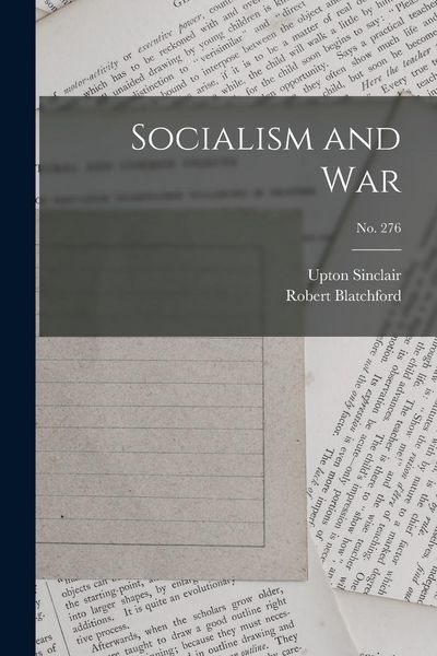 Produktbild: Socialism and War; no. 276