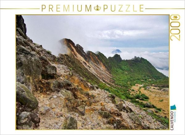 CALVENDO Puzzle Gunung Sibayak | 2000 Teile Lege-Größe 90 × 67 cm Foto-Puzzle für glückliche Stunden