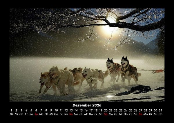 Produktbild: Hunde 2026 Fotokalender DIN A3
