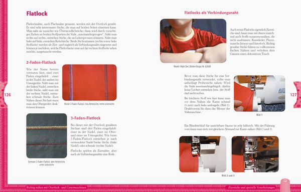 Produktbild: Richtig n&auml;hen mit Overlock- und Coverlock-Maschinen
