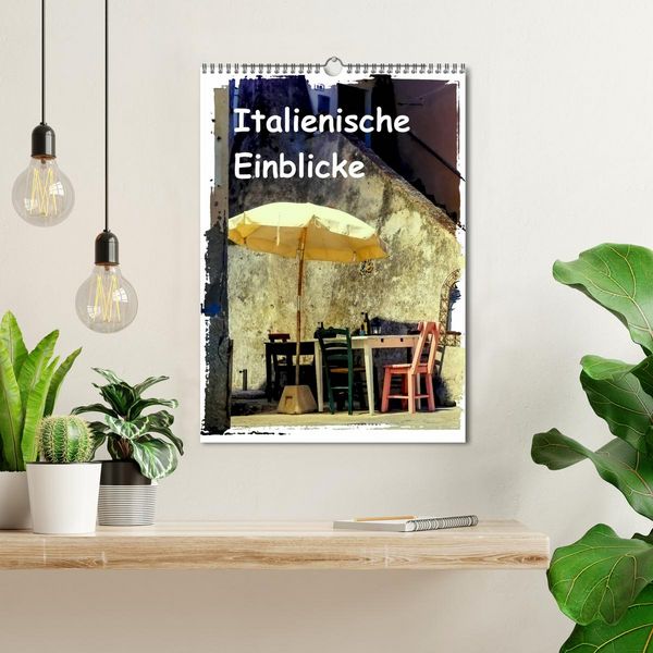 Produktbild: Italienische Einblicke (Wandkalender 2026 DIN A3 hoch), CALVENDO Monatskalender