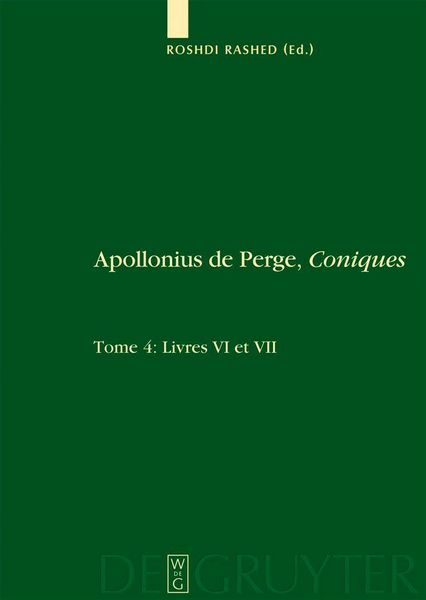 Produktbild: Livres VI et VII. Commentaire historique et math&eacute;matique, &eacute;dition et traduction du texte arabe