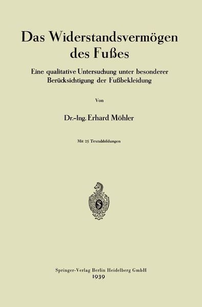 Produktbild: Das Widerstandsverm&ouml;gen des Fu&szlig;es