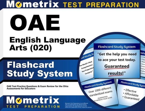 Produktbild: Oae English Language Arts (020) Flashcard Study System