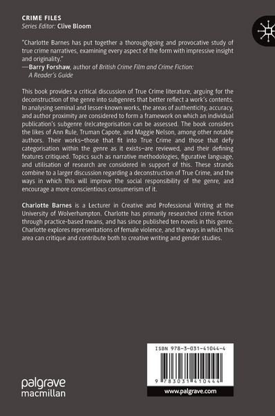 Produktbild: Deconstructing True Crime Literature