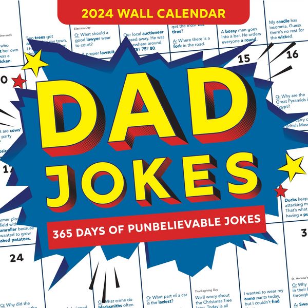 Produktbild: 2024 Dad Jokes Wall Calendar