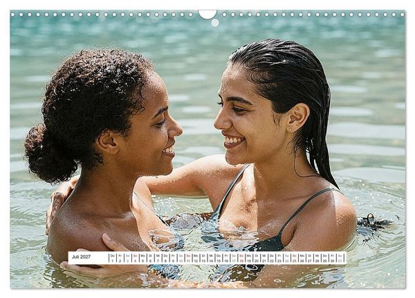 Produktbild: Herzen im Einklang - WOMAN IN LOVE EDITION (Wandkalender 2027 DIN A3 quer), CALVENDO Monatskalender