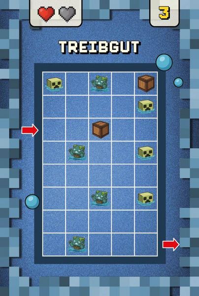 Produktbild: Kartenspiel: Mini-Games f&uuml;r Minecraft-Fans &ndash; mit abwischbarem Stift