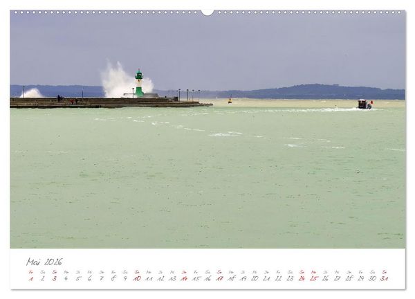 Produktbild: Mein Sassnitz - Hafenstadt und Erholungsort an der Kreidek&uuml;ste von R&uuml;gen (hochwertiger Premium Wandkalender 2026 DIN A2 quer), Kunstdruck in Hochglanz
