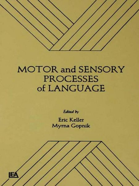 Produktbild: Motor and Sensory Processes of Language