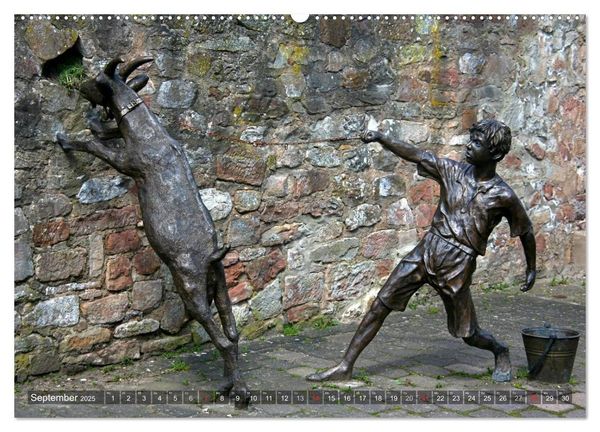 Rotenburg an der Fulda (Wandkalender 2025 DIN A2 quer), CALVENDO Monatskalender
