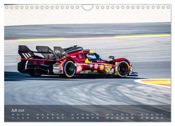 Produktbild: Motorsport aus Maranello (Wandkalender 2026 DIN A4 quer), CALVENDO Monatskalender