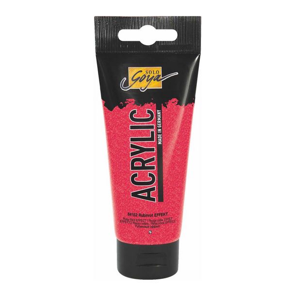 Produktbild: SOLO GOYA Acrylic Effekt rubinrot 100ml Tube