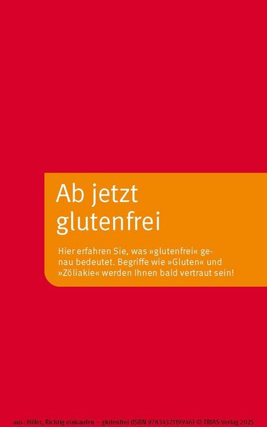 Produktbild: Richtig einkaufen glutenfrei