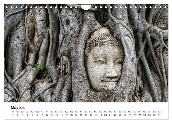 Produktbild: Amazing visit to Thailand (Wall Calendar 2026 DIN A4 landscape), CALVENDO 12 Month Wall Calendar