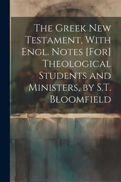 Produktbild: The Greek New Testament, With Engl. Notes [For] Theological Students and Ministers, by S.T. Bloomfield