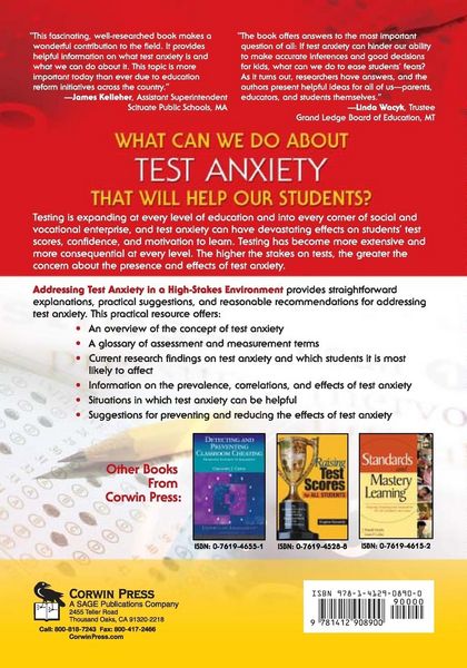Produktbild: Addressing Test Anxiety in a High-Stakes Environment