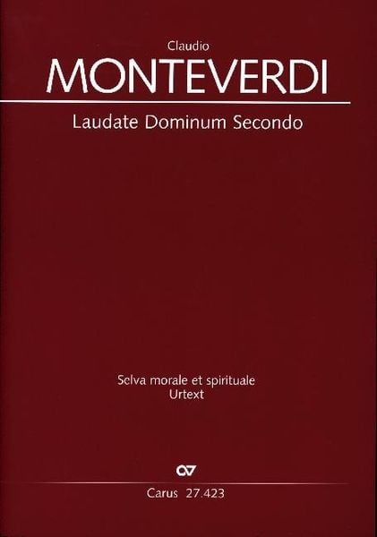 Produktbild: Laudate Dominum, Partitur. Band 2