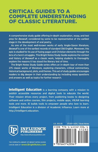 Produktbild: Study Guide to Beowulf
