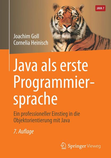 Produktbild: Java als erste Programmiersprache