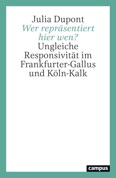 Produktbild: Wer repr&auml;sentiert hier wen?