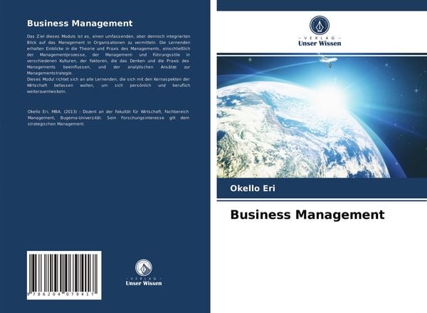 Business Management, Taschenbuch von Okello Eri, Verlag Unser Wissen, 9786204079417