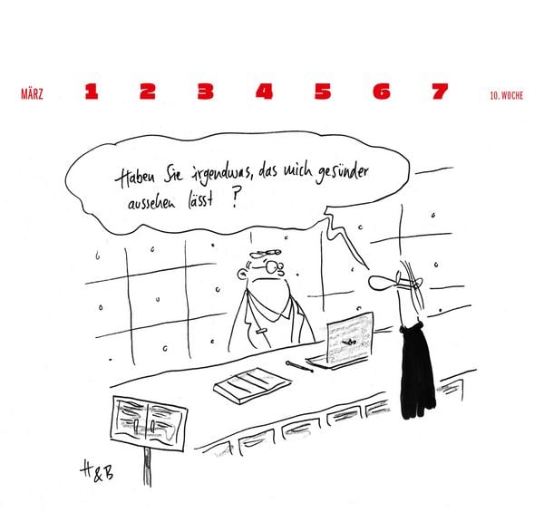 Produktbild: Hauck & Bauer Postkartenkalender 2027