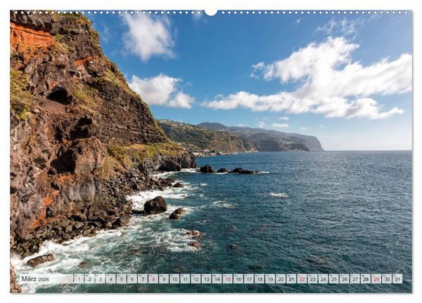 Produktbild: Madeira - eine Rundreise (Wandkalender 2026 DIN A2 quer), CALVENDO Monatskalender
