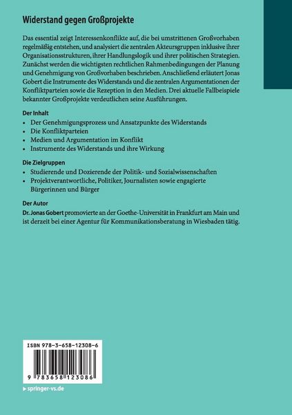 Produktbild: Widerstand gegen Großprojekte