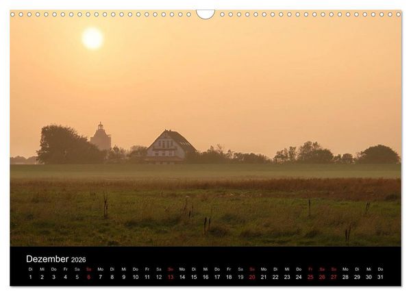 Produktbild: Zeit f&uuml;r... Insel Neuwerk - Himmel, Deiche, Watt und Meer (Wandkalender 2026 DIN A3 quer), CALVENDO Monatskalender