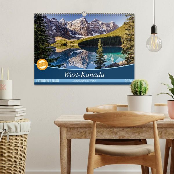 Produktbild: West-Kanada (Wandkalender 2026 DIN A3 quer), CALVENDO Monatskalender
