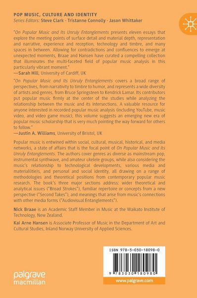 Produktbild: On Popular Music and Its Unruly Entanglements