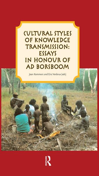 Produktbild: Cultural styles of knowledge transmission