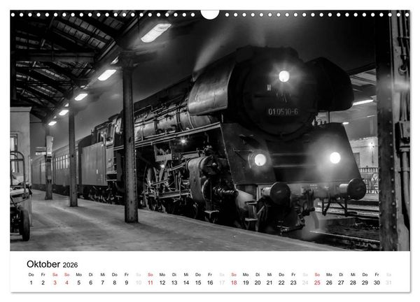 Produktbild: Dampfloks in der DDR (Wandkalender 2026 DIN A3 quer), CALVENDO Monatskalender