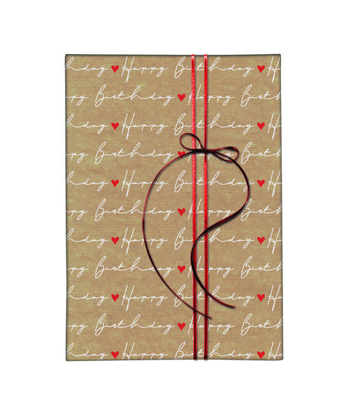 Produktbild: Geschenkpapier "Happy Birthday"