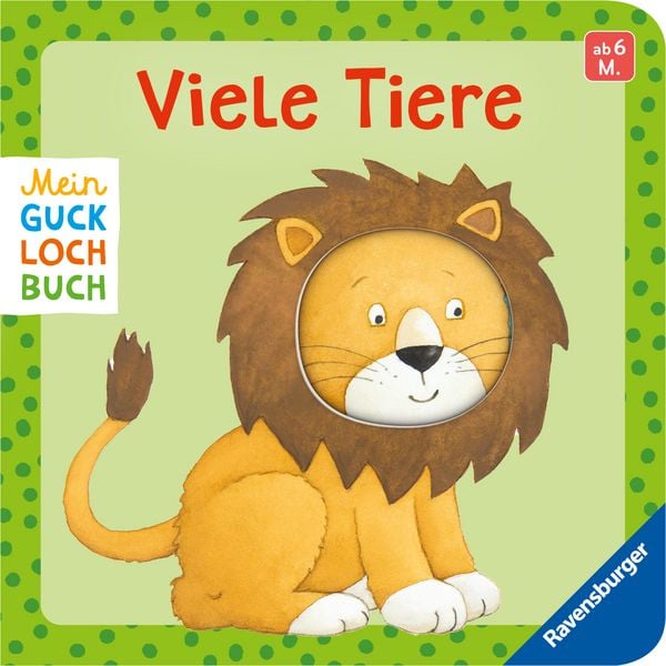 Produktbild: Mein Gucklochbuch: Viele Tiere