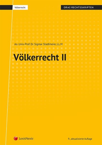 Produktbild: V&ouml;lkerrecht II
