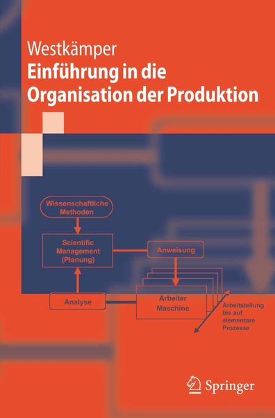 Produktbild: Einführung in die Organisation der Produktion