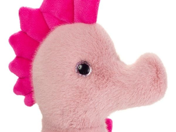 Produktbild: Teddy Hermann 939900 - Seepferdchen Alba rosa, 23 cm, Herzekind, Pl&uuml;sch