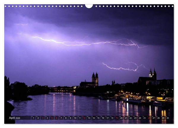 Produktbild: Mein Magdeburg (Wandkalender 2026 DIN A3 quer), CALVENDO Monatskalender