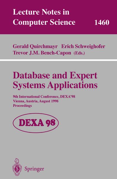 Produktbild: Database and Expert Systems Applications