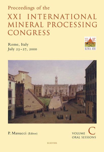 Produktbild: Proceedings of the XXI International Mineral Processing Congress, July 23-27, 2000, Rome, Italy